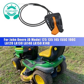 คันเร่งควบคุมคันเร่งคู่ GY20948 แบบเปลี่ยน สําหรับ John Deere JD Model 125 135 145 155C 190C LA120 LA130 LA140 LA150