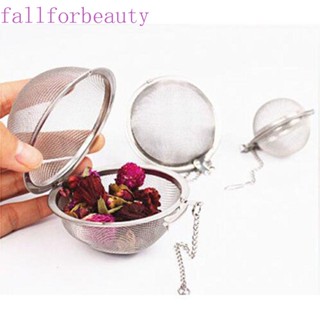 FALLFORBEAUTY ช้อนกรองชา พร้อมสายโซ่ล็อค