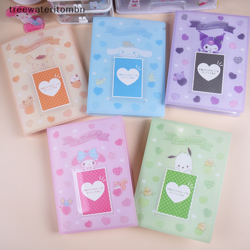 Tt อัลบั้มรูปภาพ ลายการ์ตูนอนิเมะ Kuromi Melody Pachacco Sanrio Binder เหมาะกับของขวัญ สําหรับตกแต่งสมุดภาพ การ์ด