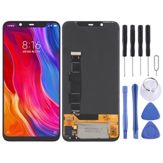 มาใหม่ อะไหล่หน้าจอ LCD OLED ของแท้ พร้อมชุดประกอบดิจิทัล สําหรับ Xiaomi Mi 8