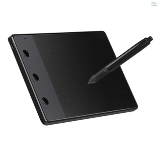 Huion H420 แผ่นบอร์ดแท็บเล็ตวาดภาพกราฟฟิค 4x2.23 นิ้ว พร้อมปุ่มลัด 3 ปุ่ม แรงกด 2048 ระดับ สําหรับ Windows 7 8 10 &amp; Mac OS วาดภาพ