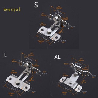 Weroyal กลอนล็อคประตู สเตนเลส กันขโมย สําหรับบ้าน