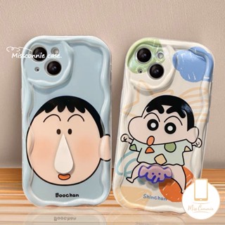 เคสโทรศัพท์มือถือ แบบนิ่ม ลายการ์ตูนชินจัง 3D สําหรับ Realme C35 C53 C55 C21Y C21 C25 C30 5s 6i 5i 7i 5 9i C15 C25s C25Y C17 C20A C3 C12 C33 C31 C11 C2 C1 C20 เคส