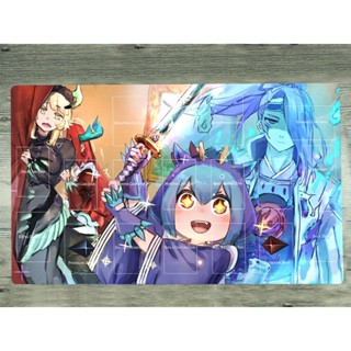 Yugioh Duel Playmat Dragonmaid Girls TCG CCG แผ่นรองเมาส์ สําหรับเล่นเกม