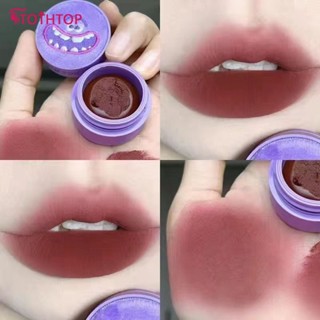 Keke Mood Mattic Cans Mud Hairy Monsters Waterproof Lip Glaze White Vietnamese Lipstick [TOP]