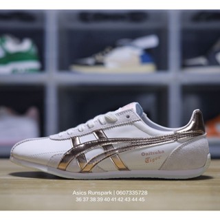 Asics Onitsuka Tiger รองเท้าวิ่งจ๊อกกิ้ง รองเท้าหนัง สไตล์เรโทรคลาสสิก