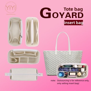 [YiYi] ใส่กระเป๋าจัดระเบียบ เหมาะสําหรับ goyard กระเป๋าโท้ท กระเป๋าจัดระเบียบ ใส่กระเป๋าด้านใน กระเป๋าเครื่องสําอาง จัดระเบียบการเดินทาง กระเป๋าด้านใน