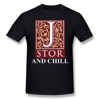 Philosophy เสื้อยืดแขนสั้น ผ้าฝ้าย พิมพ์ลาย Jstor And Chill 100 สไตล์คลาสสิก สําหรับผู้ชาย ไซซ์ XS-4XL-5XL-6XL