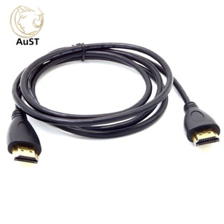 Yuanzhen สายเคเบิลอะแดปเตอร์ HDMI V1.4 ตัวผู้ เป็นตัวผู้ 1080P 1 เมตร สําหรับ TV DVD มอนิเตอร์