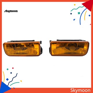 Skym* กรอบไฟตัดหมอก สีเหลือง แบบเปลี่ยน สําหรับรถยนต์ 2 ชิ้น 63178357389 53178357390 สําหรับ BMW E36 92-98