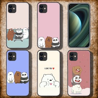 เคสโทรศัพท์ TPU แบบนิ่ม ลาย C286 We Bare Bears สําหรับ iPhone X XS 11 Pro Max 14 plus