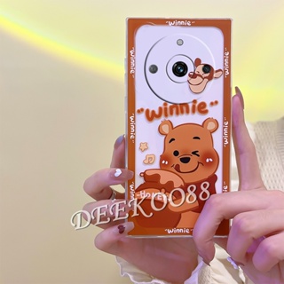 เคสมือถือ TPU แบบนิ่ม ลายการ์ตูนหมีสตรอเบอร์รี่น่ารัก สําหรับ Realme 11 Pro+ Plus 5G C53 NFC 4G Realme11 11Pro 2023 Realmi Realme11Pro+