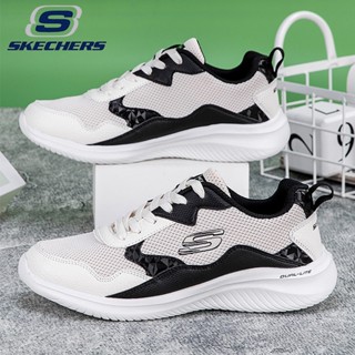 Skechers_ DUAL-LITE รองเท้ากีฬาลําลอง ผ้าตาข่าย ระบายอากาศ แบบผูกเชือก แฟชั่นฤดูร้อน สําหรับผู้ชาย และผู้หญิง (ไซซ์ 36-45)