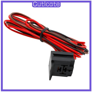 [CUTICATE] เทอร์โมสตัทควบคุมพัดลมไฟฟ้า 12V ปรับได้ อุปกรณ์เสริม สําหรับรถยนต์ รถบรรทุก