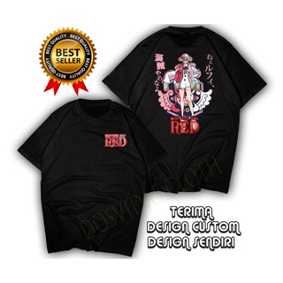 【hot tshirts】เสื้อยืด พิมพ์ลาย One PIECE FILM RED ONEPIECE UTA คุณภาพดี สําหรับเด็ก และผู้ใหญ่2022 [S-5XL]