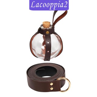 [Lacooppia2] เข็มขัดหนัง PU แฮนด์เมด สําหรับแต่งคอสเพลย์ฮาโลวีน