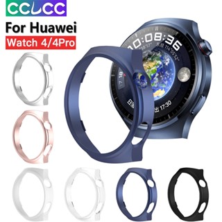 Cclcc เคส PC แข็ง ป้องกันรอยขีดข่วน อุปกรณ์เสริม สําหรับ Huawei watch 4 Pro 4 Huawei watch 4