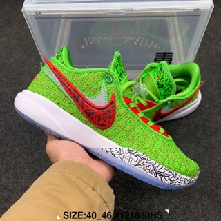 【100%】NK Lebron James 20 รองเท้าบาสเก็ตบอล ระบายอากาศ มั่นคง แฟชั่น สําหรับผู้ชาย 3