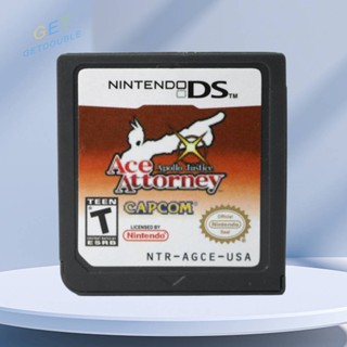 [Getdouble.th] การ์ดเกม ACE สําหรับ Nintendo DS 2DS 3DS XL NDSI [Getdouble.th]