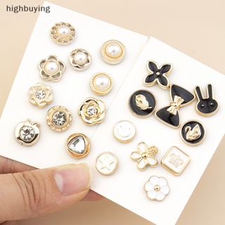 [highbuying] 10 ชิ้น / เซต หมุดฮิญาบ ปลอดภัย โลหะ มุก เข็มกลัด กระดุม ผ้าคลุมไหล่แม่เหล็ก เสื้อคอปก เครื่องประดับแฟชั่น ของขวัญสําหรับผู้หญิง สินค้าใหม่