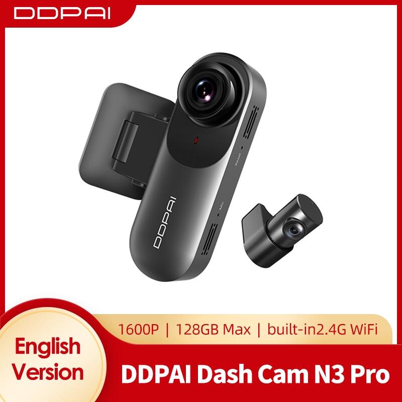 DDPAI Mola N3 Pro Dash Cam Era Driving Vehicle Cam Wifi Smart Connect Car Recorder 1600P HD