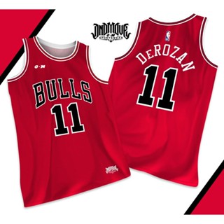 เสื้อกีฬาแขนสั้น ลาย CHICAGO BULLS Jersey