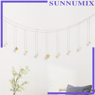 [Sunnimix] พวงมาลัยดาว สไตล์โบฮีเมียน สําหรับแขวนตกแต่งผนังบ้าน คาเฟ่ งานแต่งงาน