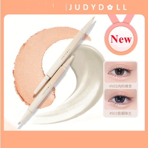 Judydoll ปากกาอายไลเนอร์ ไฮไลท์ เนื้อแมตต์ แบบเจล สองหัว สําหรับแต่งหน้า ราคา ถูกที่สุด ดีลบีเคเค แกลเลอรีภาพที่ 2
