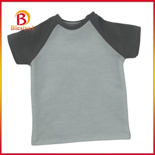 [Blesiya1] เสื้อยืดแขนสั้น สเกล 1/6 แฮนด์เมด สําหรับตุ๊กตา 12 นิ้ว