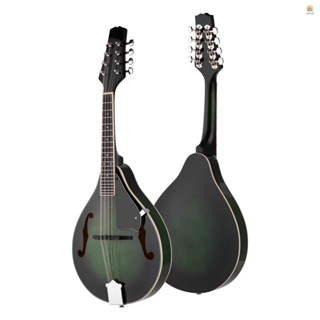 Mandolin ฟิงเกอร์บอร์ดไม้เบสวูด 8 สาย ปรับได้ พร้อมกระเป๋าจัดเก็บ สําหรับผู้เริ่มต้น