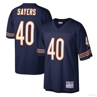 Yp2 เสื้อยืดลําลอง แขนสั้น พิมพ์ลาย NFL Chicago Bears Game Jersey Gale Sayers Football สําหรับผู้ชาย PY2