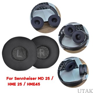 Utake ฟองน้ําหูฟัง แบบนิ่ม และยืดหยุ่น สําหรับ Sennheiser MD25