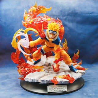 [Spot quick delivery] direct sales Naruto GK end Valley nine-tail Whirlpool Naruto glowing statue hand-made