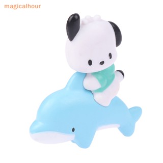 Magicalhour^^ ตุ๊กตาฟิกเกอร์ การ์ตูนอนิเมะ Sanrio Pochacco Kawaii ของขวัญวันเกิด DIY ของเล่นสําหรับเด็ก