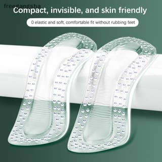 [FREG] 1Pair Silicone Heel Stickers Heels Grips For Women Men Anti Slip Heel Cushions Non-Slip Inserts Pads Foot Heel Care Protector FDH