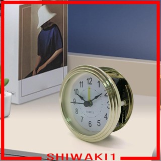 [Shiwaki1] นาฬิกาทรงกลม ขนาดเล็ก 78 มม. สําหรับตกแต่งห้องนั่งเล่น ห้องครัว ห้องรับประทานอาหาร