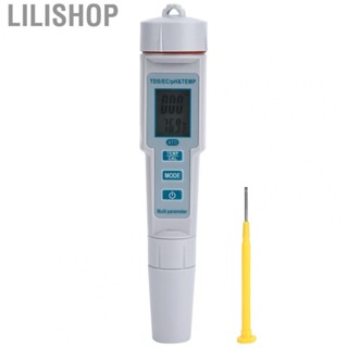 Lilishop Water Quality Test Pen  Tester High Sensitivity Durable for Aquaculture Household Agriculture Swimming Pools