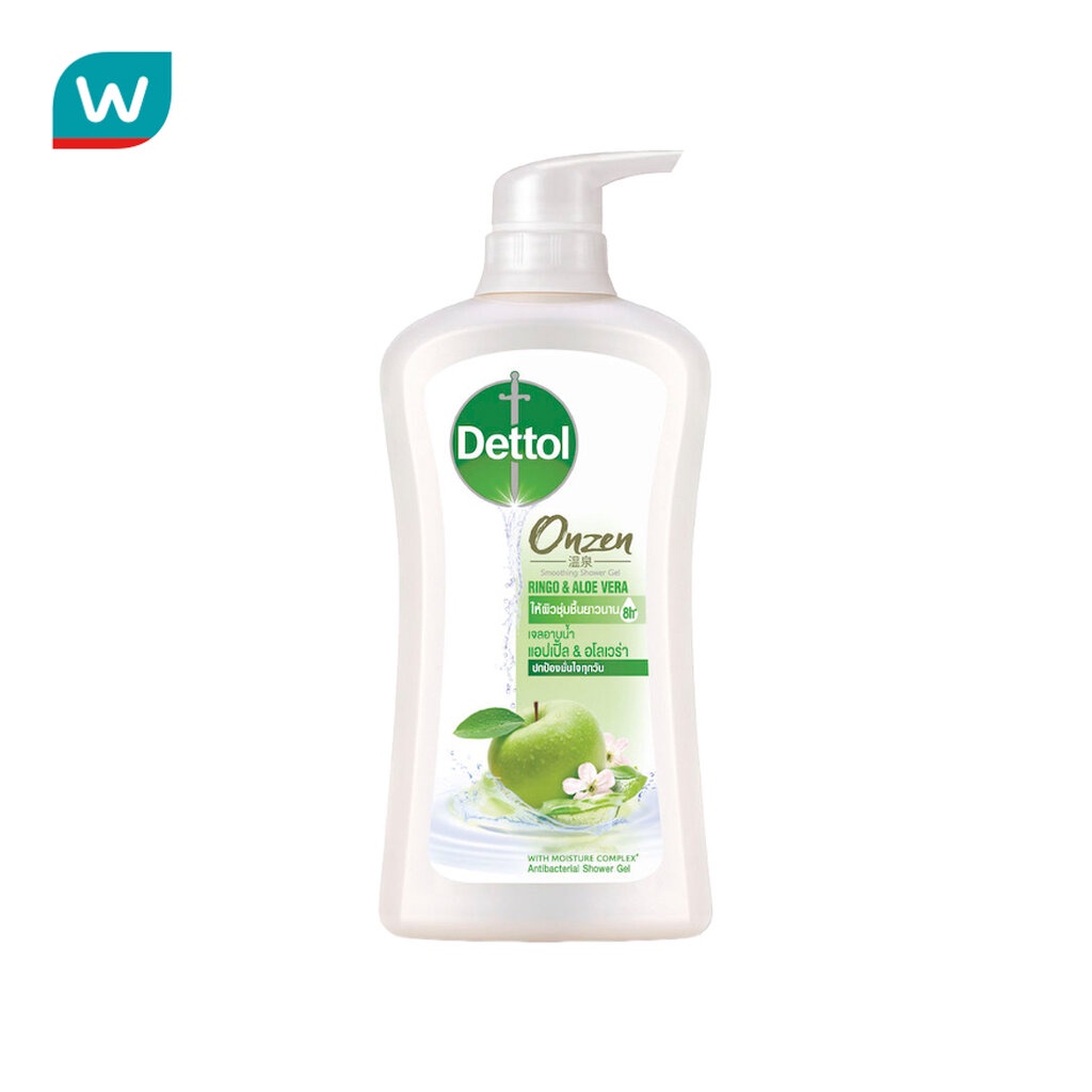 Dettol เดทตอล เจลอาบน้ำ ออนเซ็น สมูทติ้ง 450 มล.