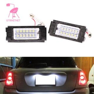 หลอดไฟ LED ติดป้ายทะเบียนรถยนต์ สําหรับ BMW Mini Cooper R56 2006-2012 2 ชิ้น