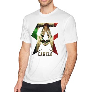 เสื้อยืด พิมพ์ลาย Canelo Of Alvarez สไตล์สปอร์ต สําหรับผู้ชาย วัยรุ่น