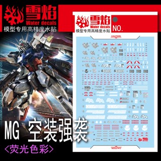 Xueyan MG 115 AILE STRIKE MB STYLE สติกเกอร์รูปลอกสไลด์น้ําเรืองแสง