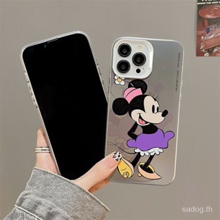 พร้อมส่ง เคสโทรศัพท์มือถือแบบแข็ง กันกระแทก ลายกราฟฟิตี้มิกกี้เมาส์ สําหรับ iPhone 14 13 12 11 pro max xr xs max 12pro 13pro max 14pro 14plus