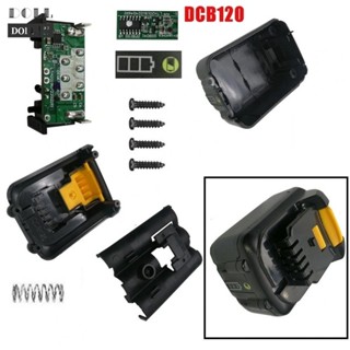 ⭐24H SHIPING ⭐Battery Plastic Case Black DCB120 For DeWalt 10.8V 12V Li-ion Battery PCB