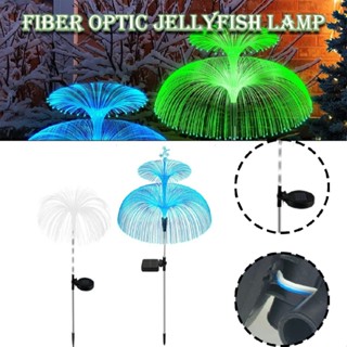 Solar Garden Lights Waterproof 7 Color Changing Double Jellyfish and Star Lights