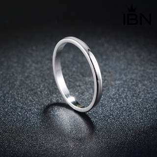 Ibn_minimalist โดมขัดเงา ผู้หญิง แต่งงาน หมั้น แหวนนิ้ว เครื่องประดับ ของขวัญ