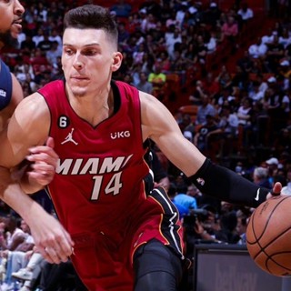 เลขที่ เสื้อกีฬาบาสเก็ตบอล ลายทีม Tyler Herro 22-23 Season Miami Heat Jersey สําหรับผู้ชาย 14 ชิ้น