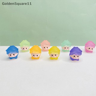 Goldensquare ตุ๊กตาฟิกเกอร์เรืองแสง ขนาดมินิ ของเล่นสําหรับตกแต่งบ้าน สวน 1 ชิ้น