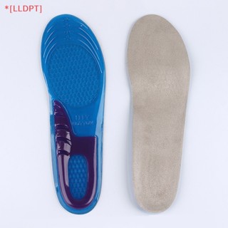 [LLDPT]  Silicone Gel Soft Sport Shoe Anti-Shock Insoles Pad Man Women NEW