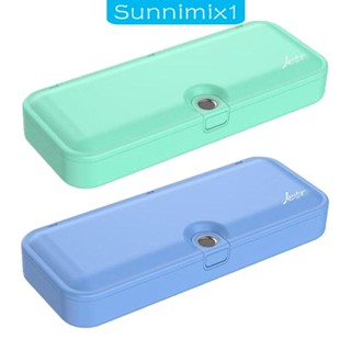 [Sunnimix1] กล่องดินสอ ปากกามาร์กเกอร์ ลายนิ้วมือ น้ําหนักเบา สําหรับเด็ก