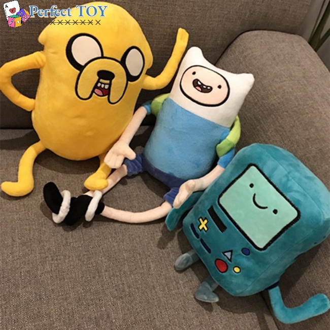 ตุ๊กตายัดนุ่น รูปการ์ตูน Adventure Time ของเล่นสําหรับเด็ก